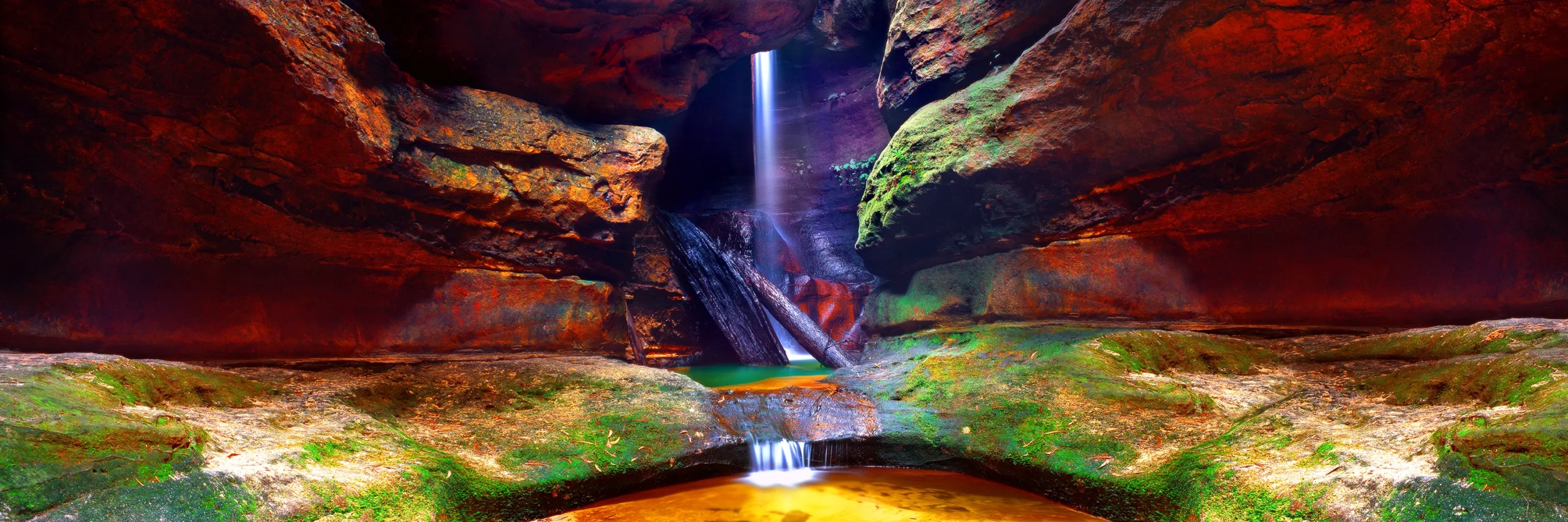 Canyon Oasis Wall Art