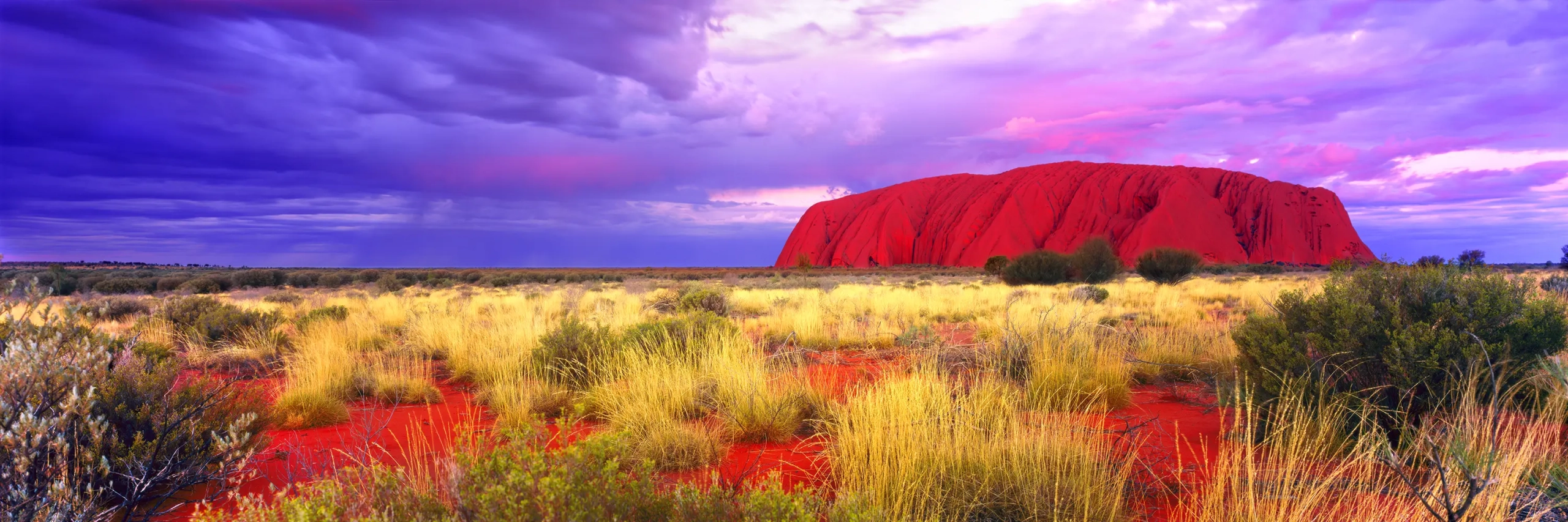 Uluru Storm Wall Art