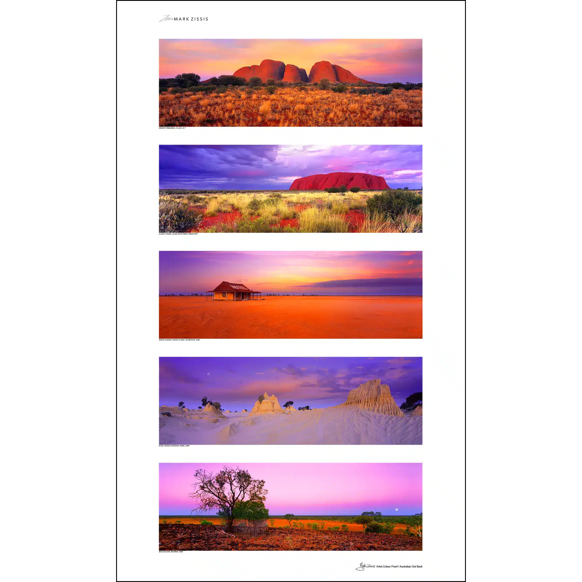 Artist Colour Proof Outback Wall Art