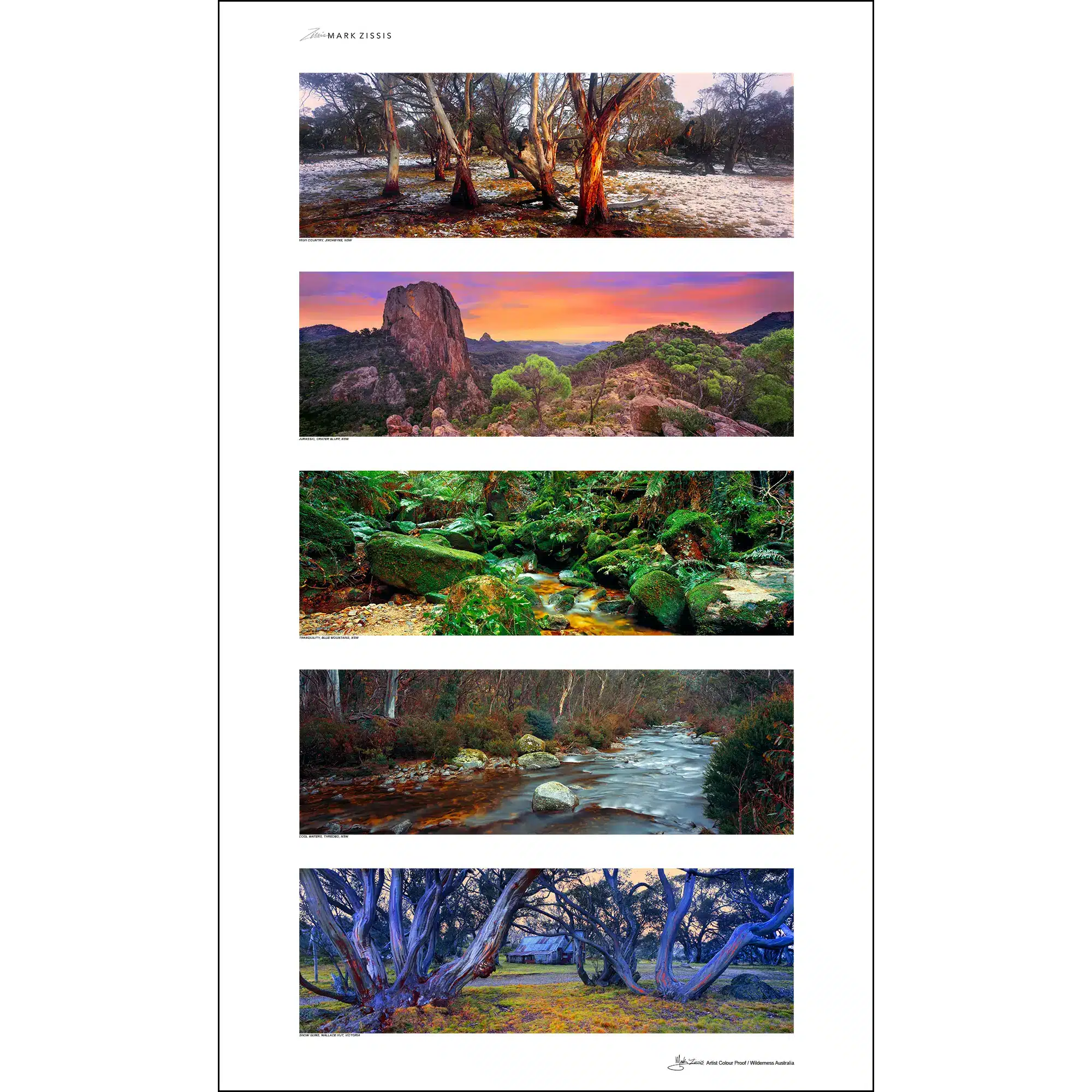 Artist Colour Proof Wilderness Wall Art