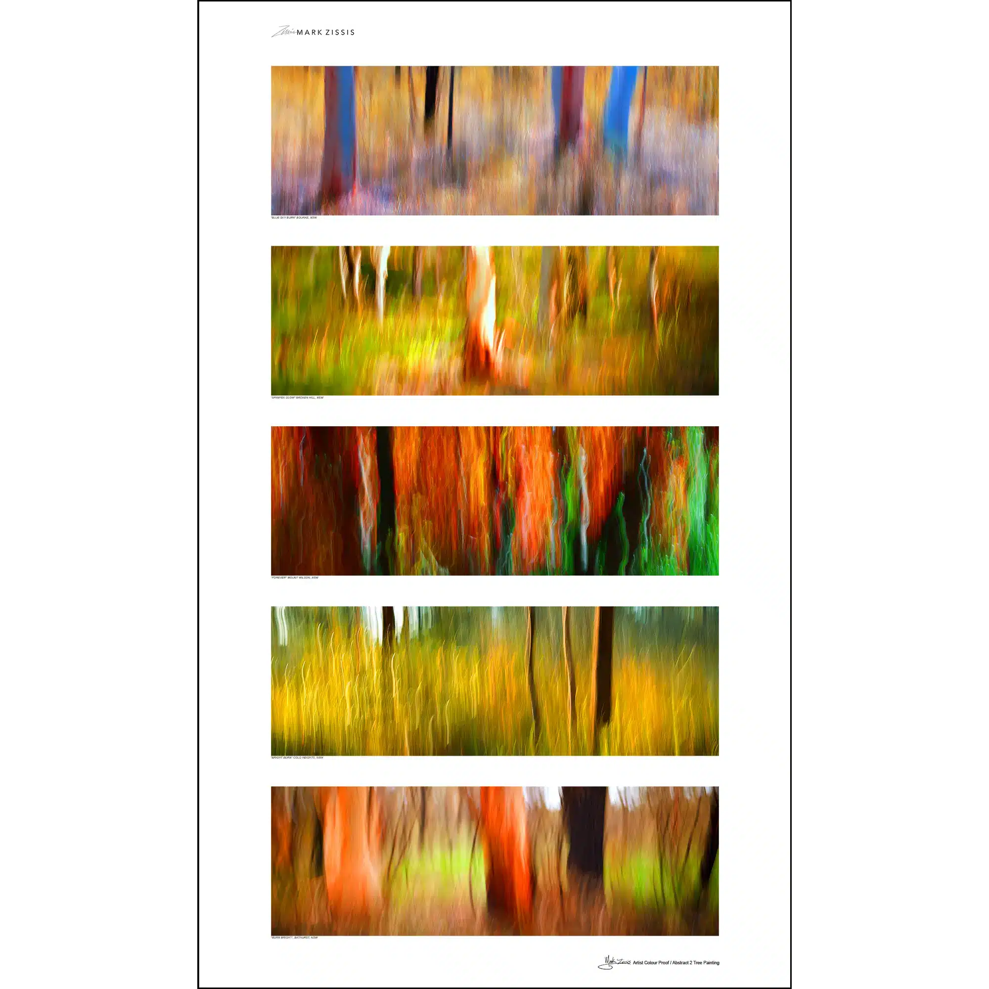 Artist Colour Proof Abstract 2 Wall Art