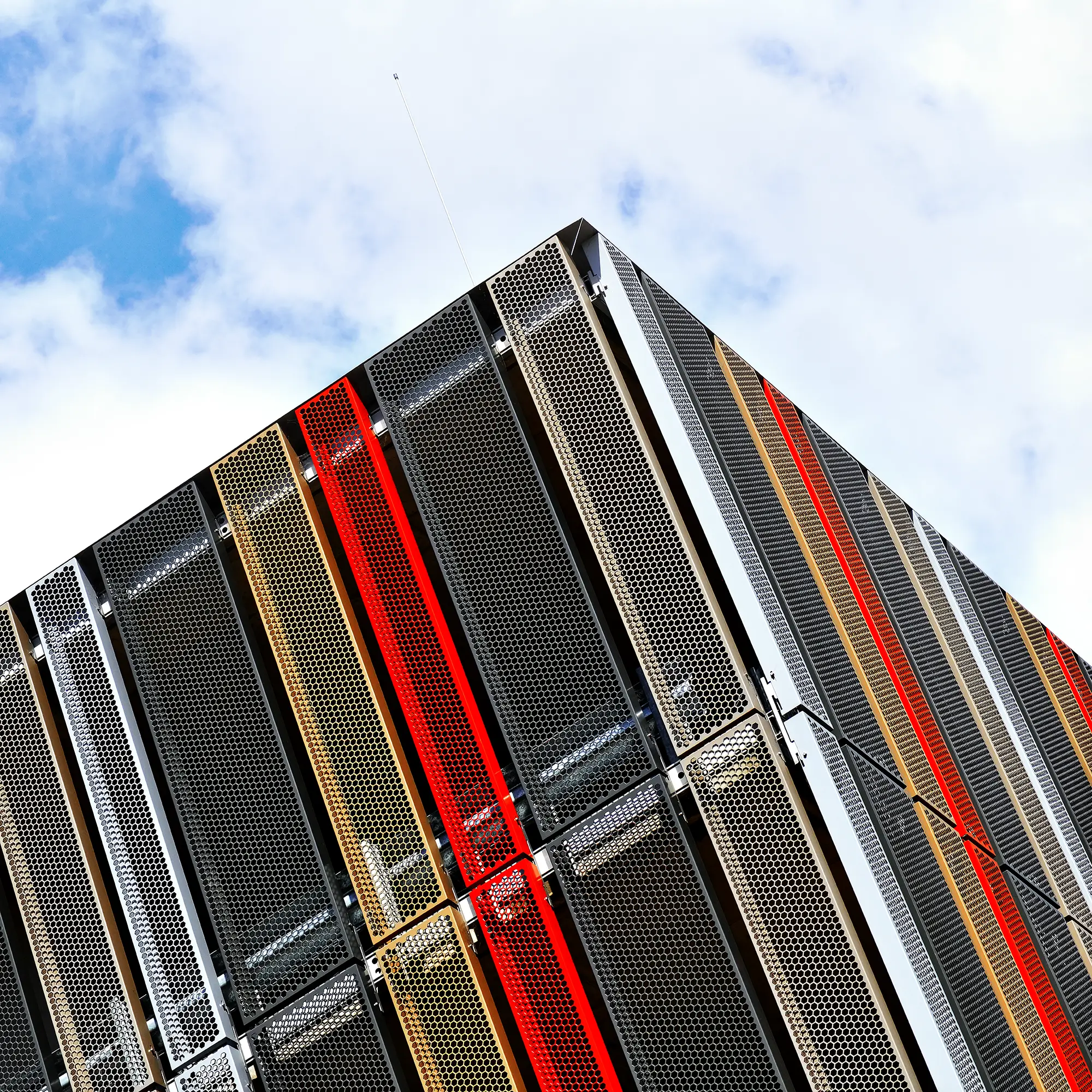 Red Over Yellow Wall Art