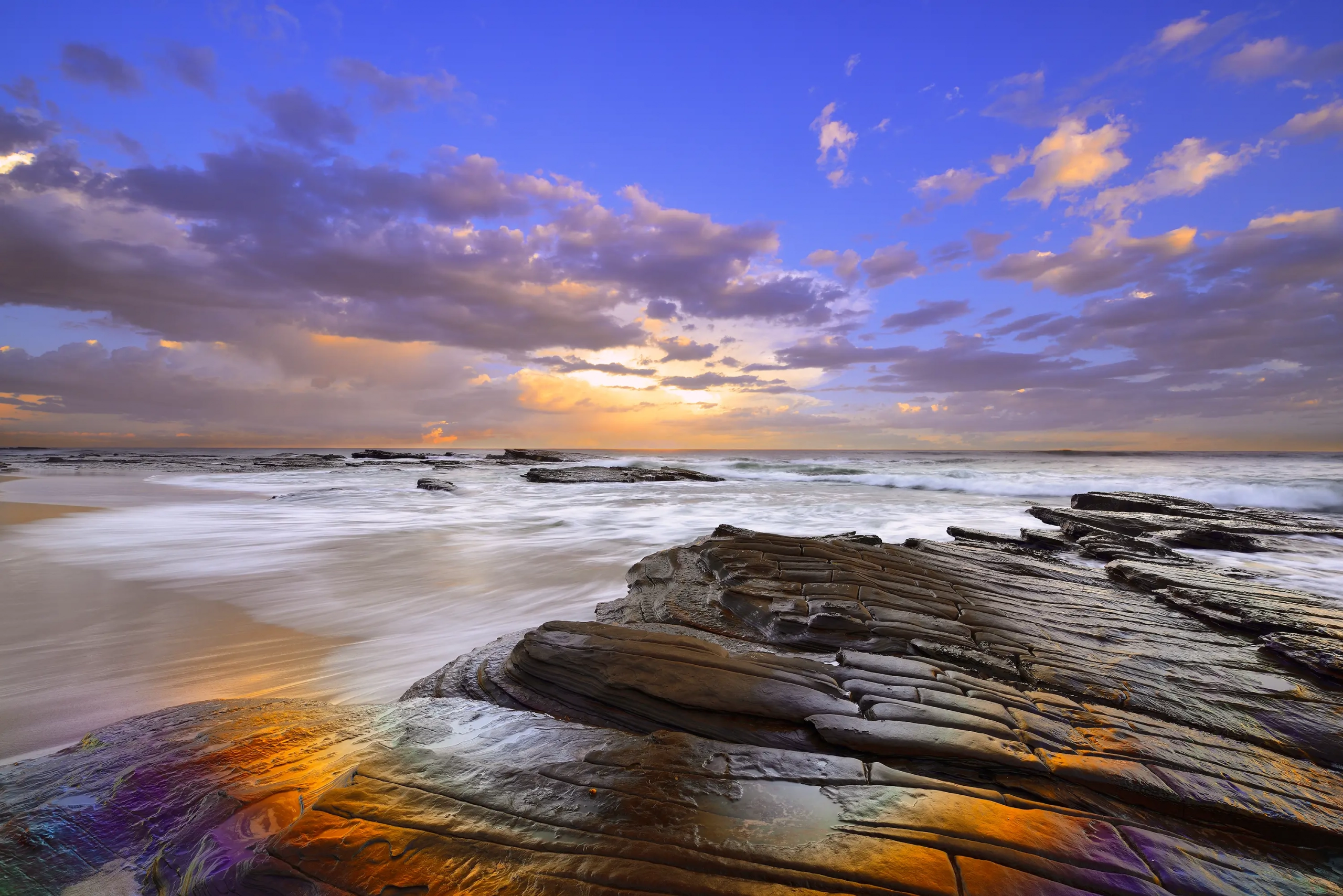 South Coast Sunrise Wall Art