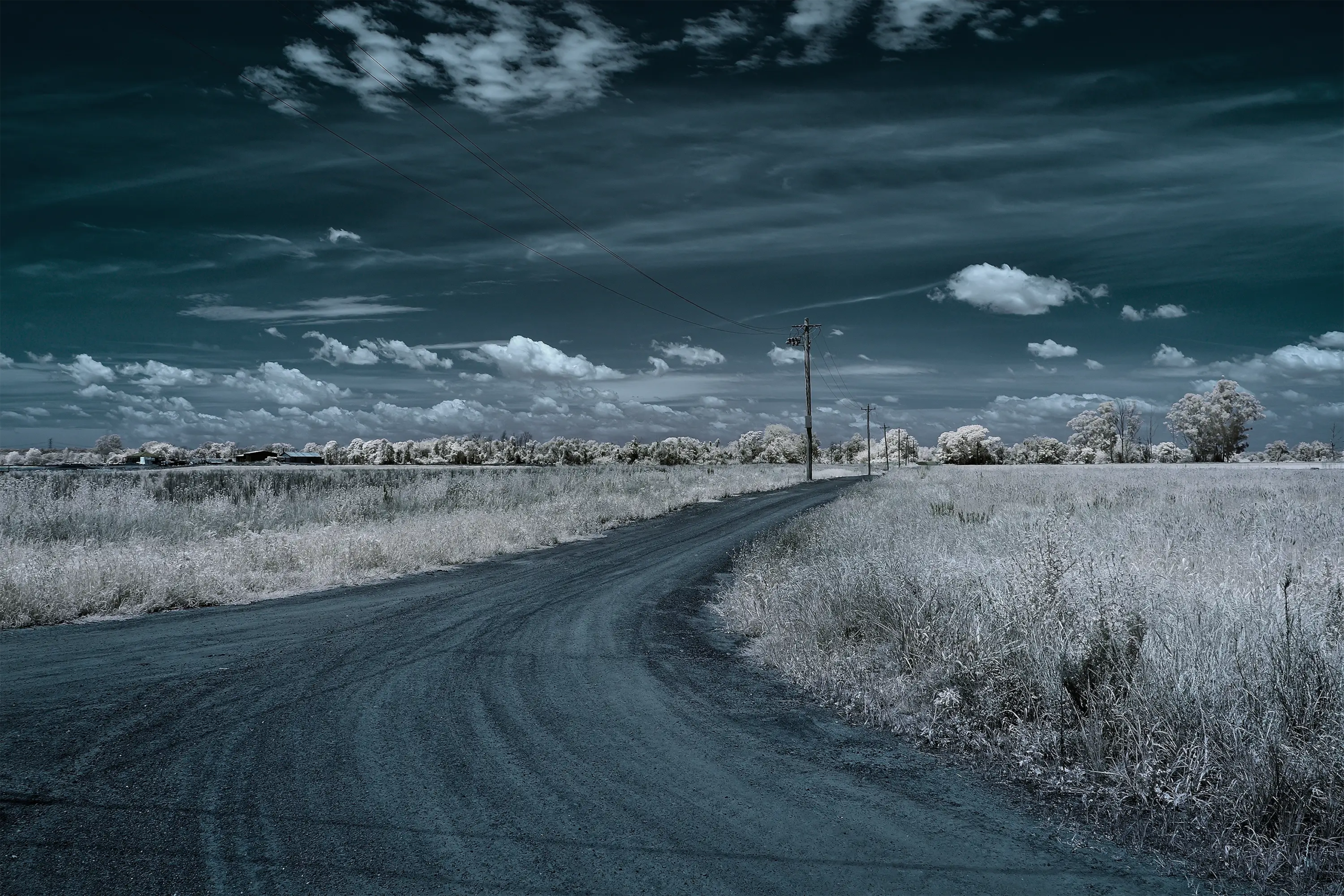 Pitt Town Road IR 720 NM Wall Art